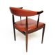 Eight Danish Cow Horn "Model 12" Chairs in Rosewood by Johannes Andersen