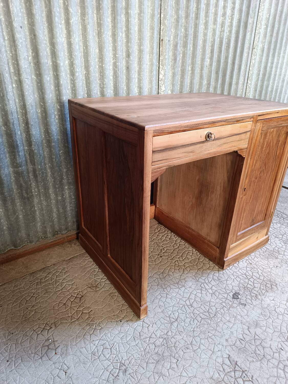 Vintage solid wood desk