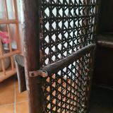 Rattan shelf