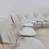 Vintage wire Bikini chairs Charles & Ray Eames Herman Miller 1960s