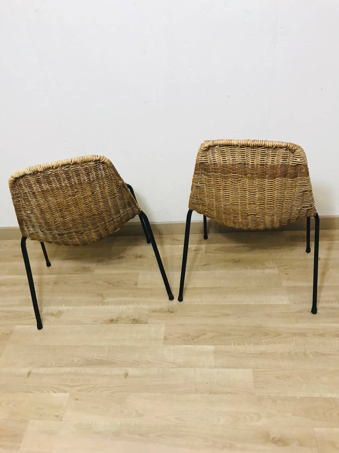 Pair of Gian Franco Legler chairs