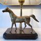 Lampe cheval années 60-70