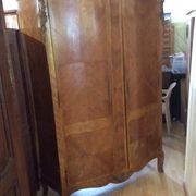 Armoire 2 portes avec placage extérieur et intérieur