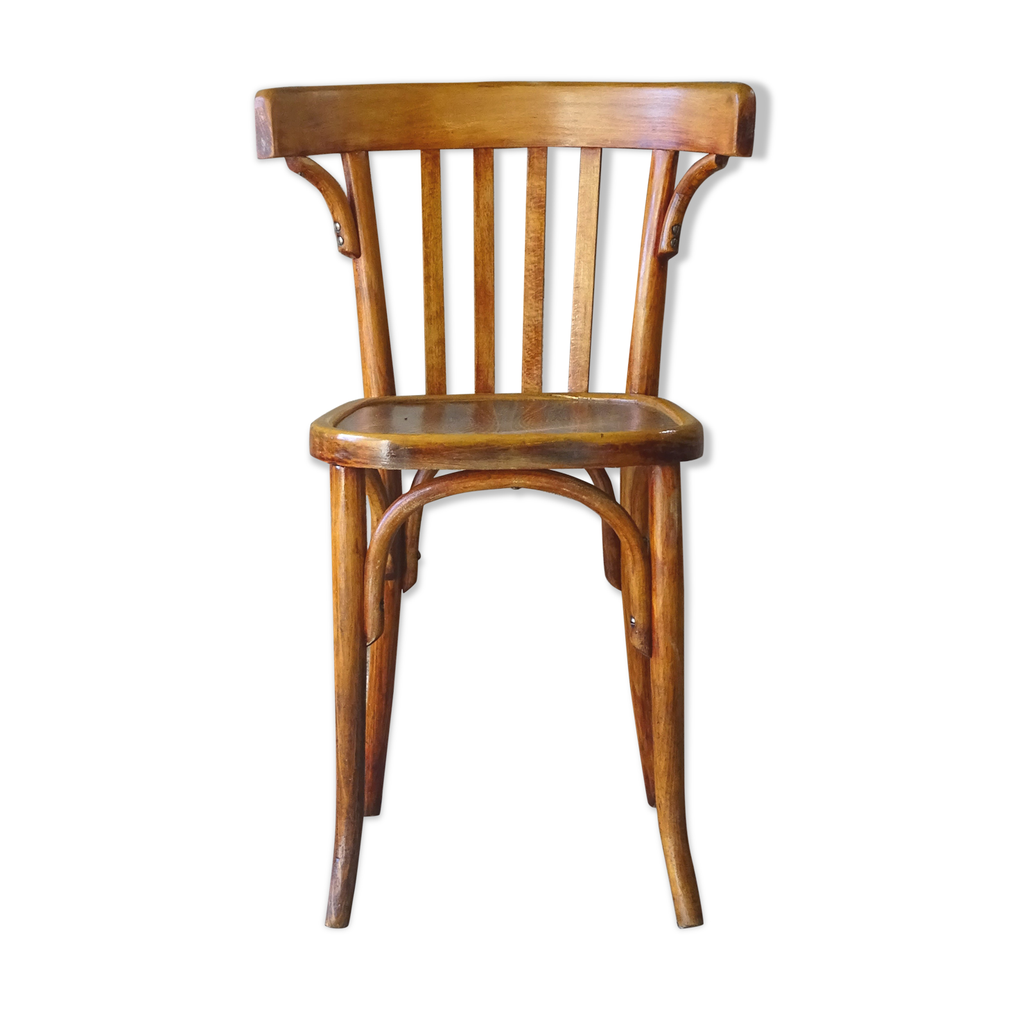 Bistrot Thonet 1935 chair, wooden seat