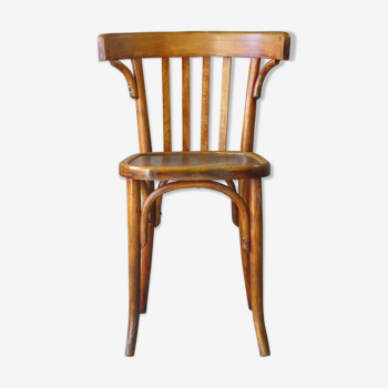 Bistrot Thonet 1935 chair, wooden seat