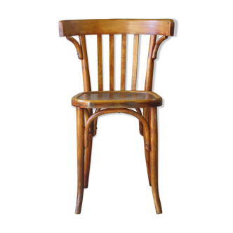 Bistrot Thonet 1935 chair, wooden seat