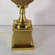 Brass Pineapple Lamp 1970 vintage France