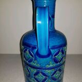 Enamelled sandstone pitcher