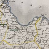 Carte ancienne Côtes du nord