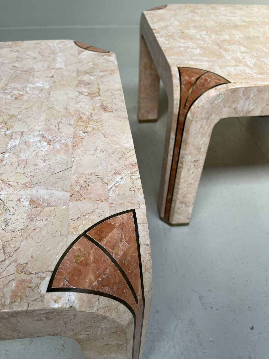 Side table set by Maitland Smith