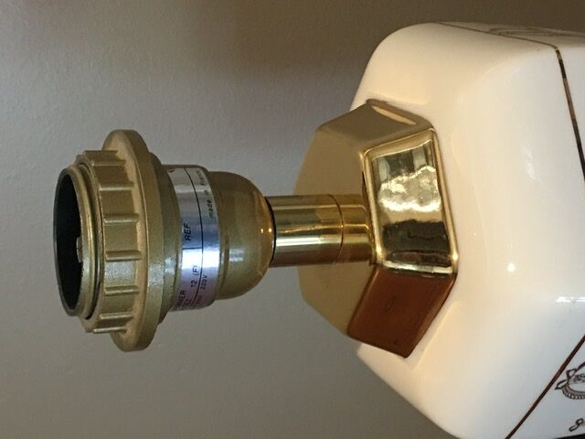 Pied de lampe Art Deco Louis Drimmer