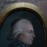 Portait boromé - Pastel époque XVIIIème