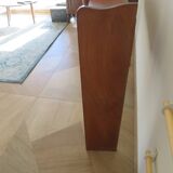 Headboard – console – sideboard – art deco – 2 doors – 2 niches in solid walnut e