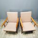 Paire de fauteuils Thonet vintage 1960