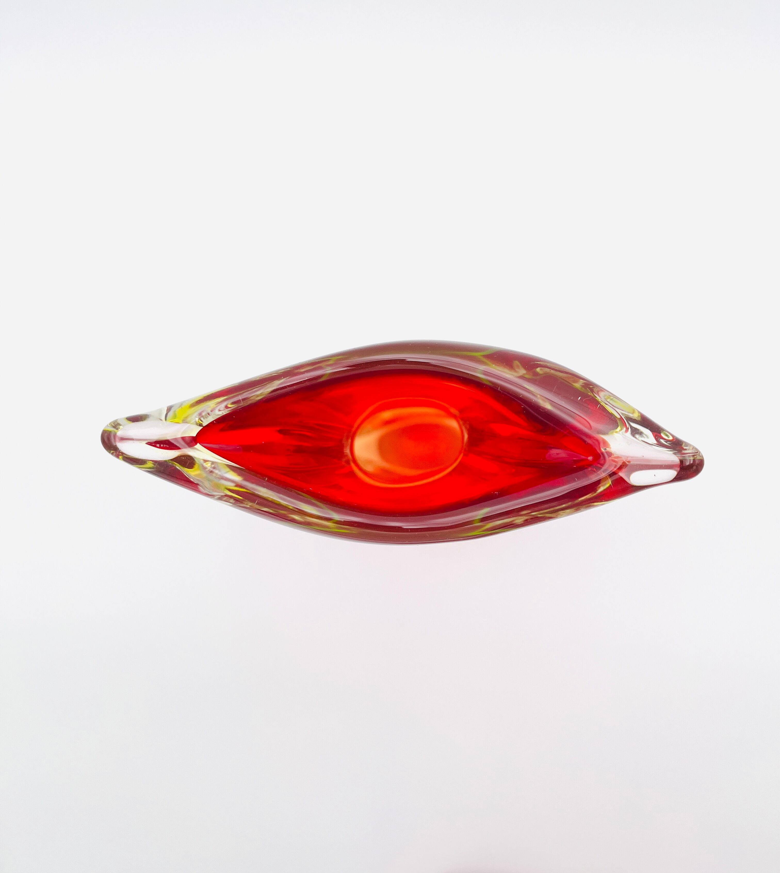 Vase XXL - Ouraline - Murano Sommerso - Flavio Poli - 40cm