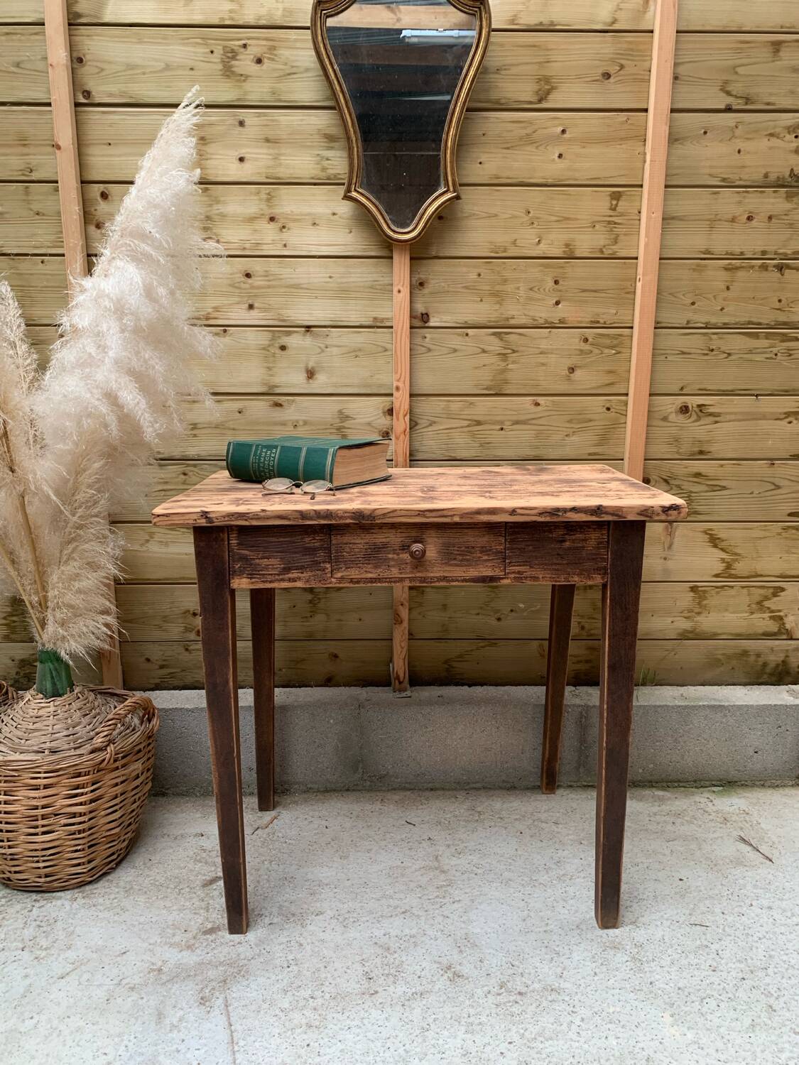 Table de ferme bureau