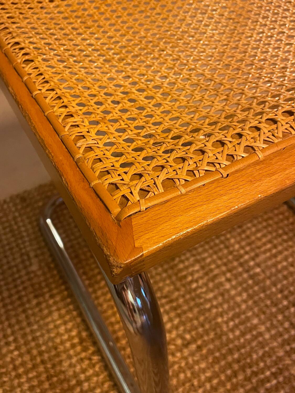 Cesca b32 chair by Marcel Breuer