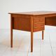 1960s teak desk with drop-leaf extension