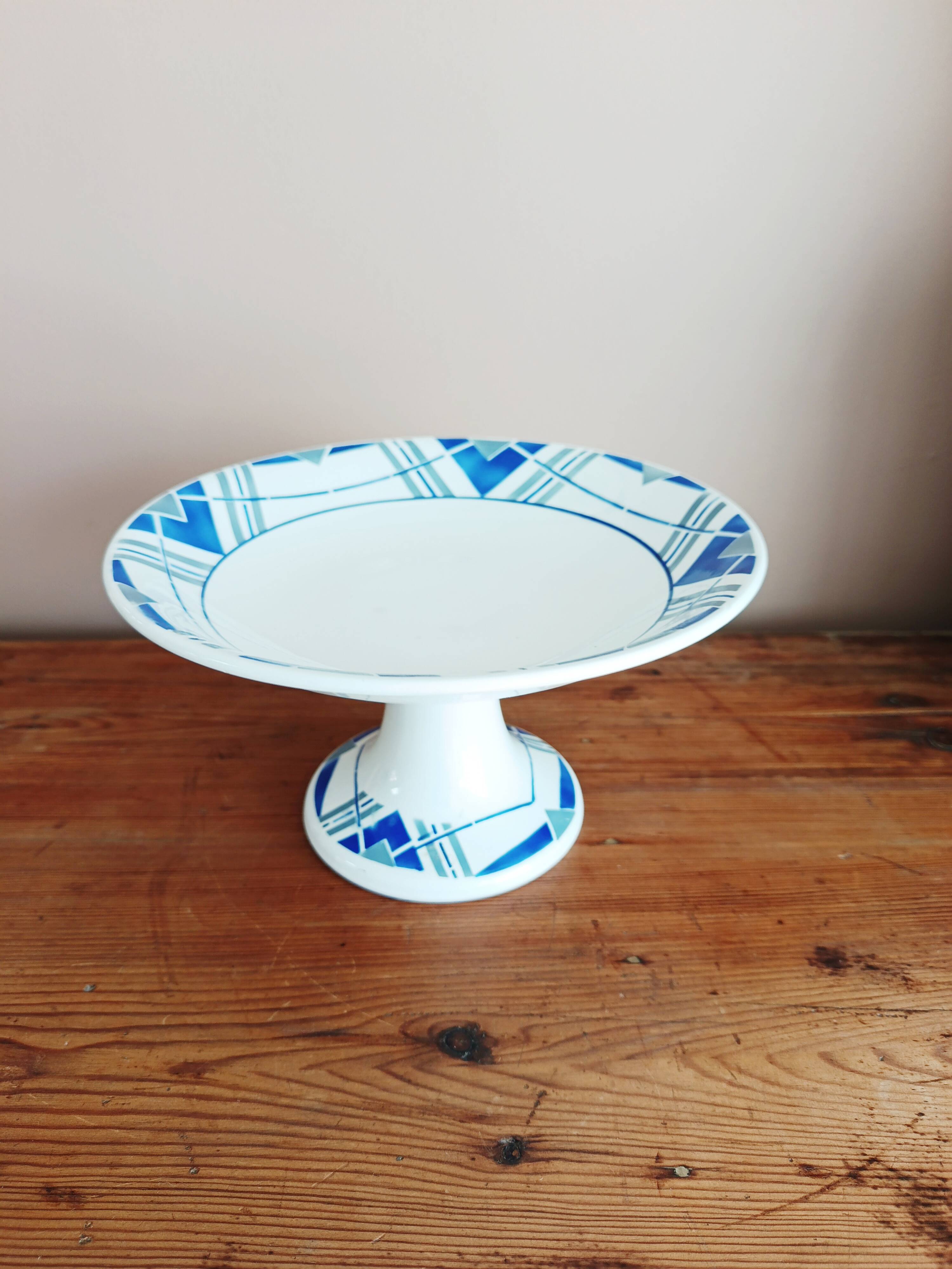 Compote dish, footed bowl Saint-Amand, Basque