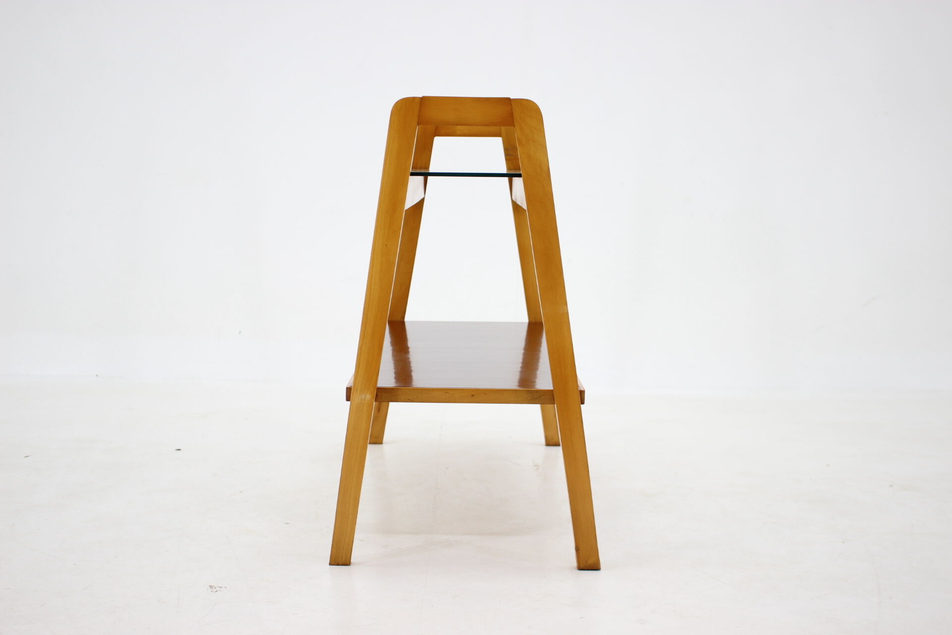 1970s Side Table or TV Rack, Czechoslovakia