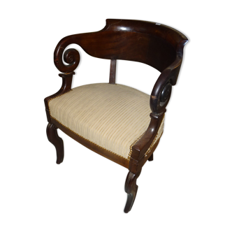 Mahogany armchair