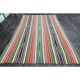 1970s Vintage Turkish Oushak Handmade Multi Color Area Rug 199x290