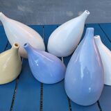 Series 6 leaning vases Botero