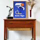 Mobile table/thread stand, Denmark 60s, vintage, mid-c modern