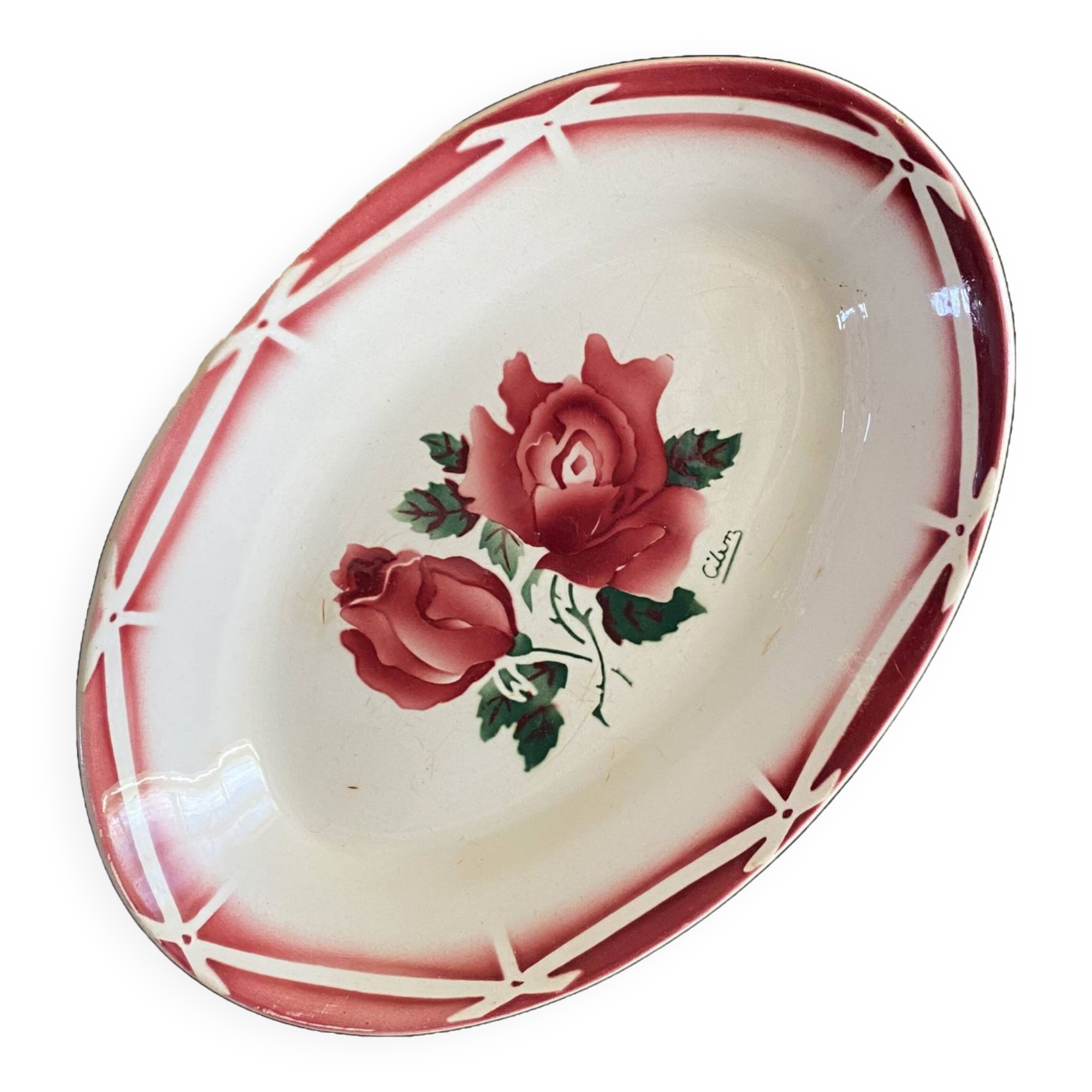 Sarreguemines iron earth ravine "Cibon"