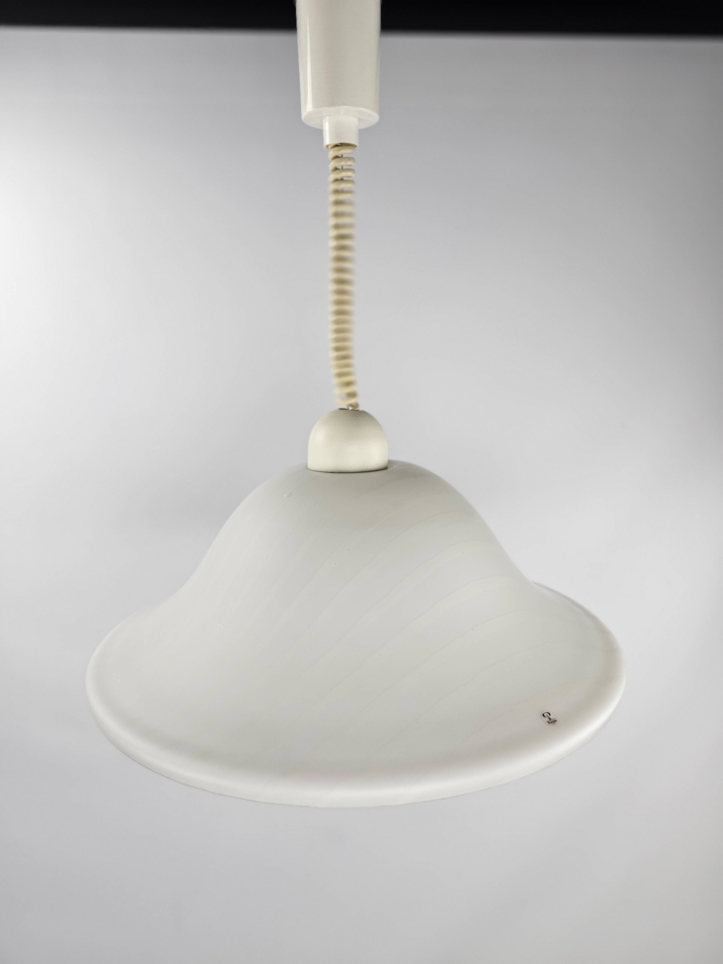 Pendant lamp Peill & Putzler glass swirl