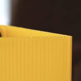 Vintage yellow ikea tripod lamp, 80s