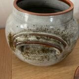 Stoneware soup tureen signed atch