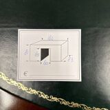 Classic English Kidney Shaped Chesterfield Desk