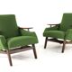 mid century teak Armchair 'Breda' | - fully restored + new upholstery