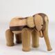 Kay Bojesen Reworked Mini Elephant In Multiple Wood Types 70th Anniversary