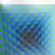 Victor Vasarely, Permutations, Signed EA Original Color screen print , 1960