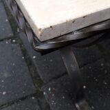 Coffeetable immitation marble 1950's