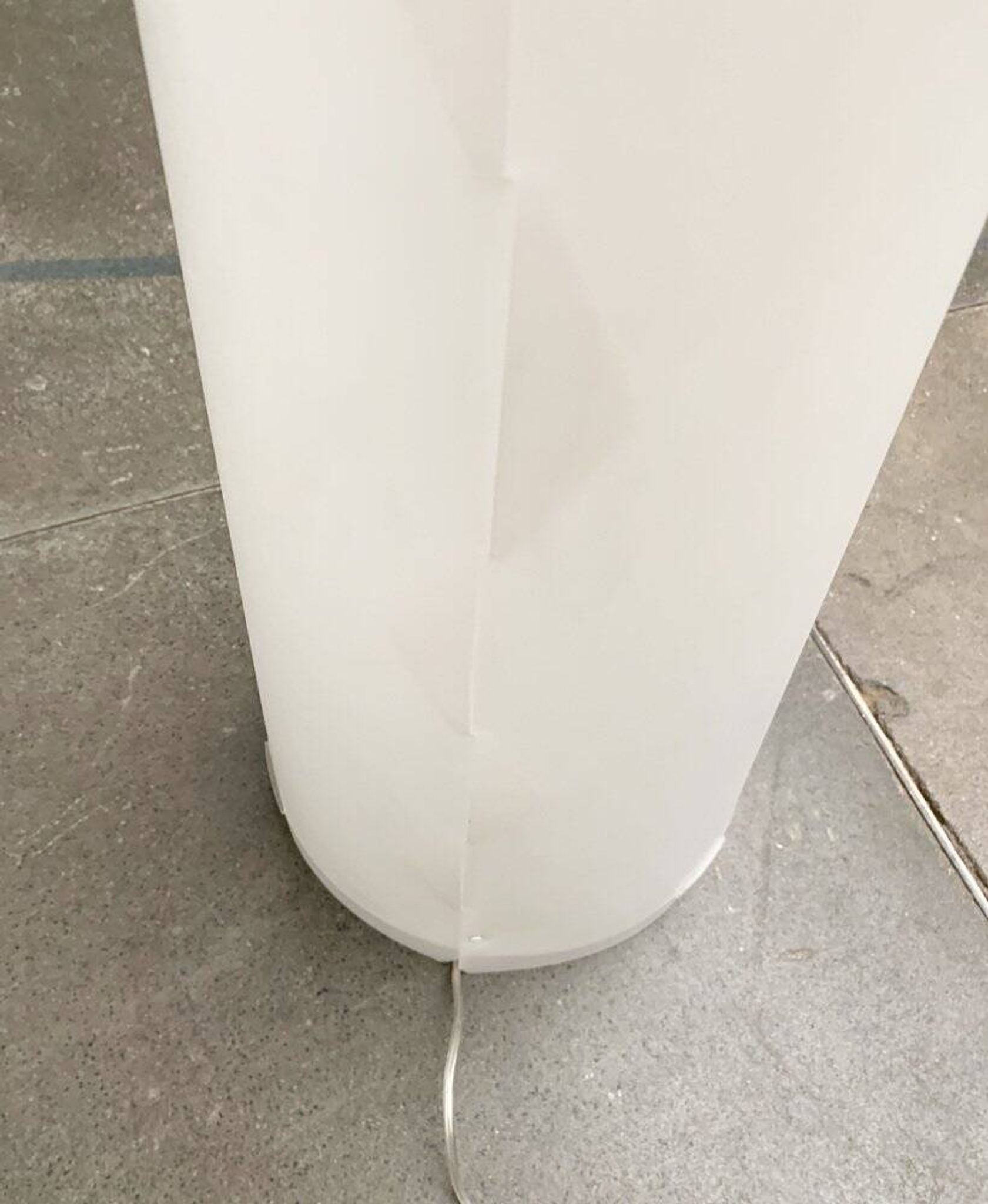Italian postmodern cone floor lamp by Emporium