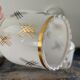 Pair of vintage white opaline sconces