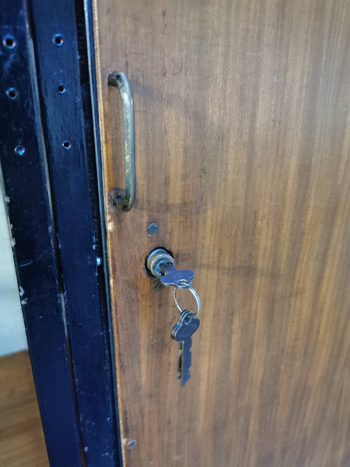Italian boarding school locker room from the 60s