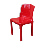 Chaise de Vico Magistretti pour Artemide design italien 1960