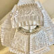 Chandelier by Kaiser Leuchten, frosted glass, Germany 1960