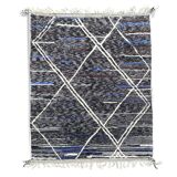 Moroccan M'rirt hand-knotted rug – 260 x 380 cm – Wool – Geometric patterns