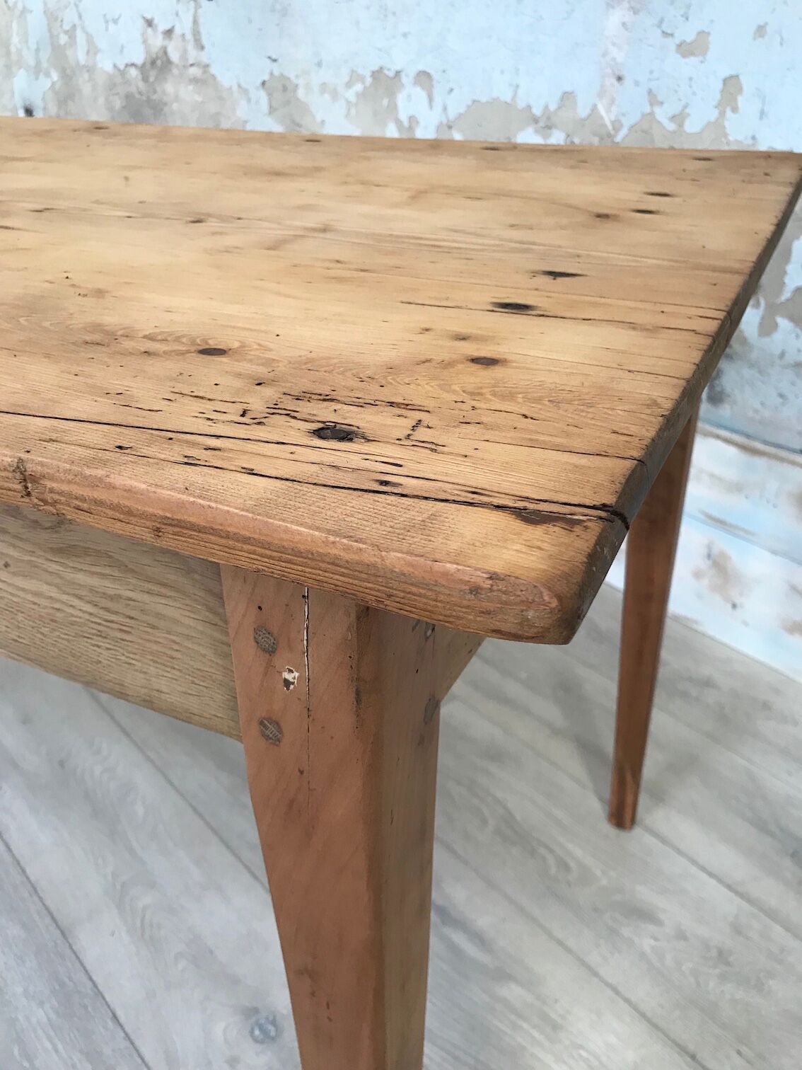 Vintage farm table