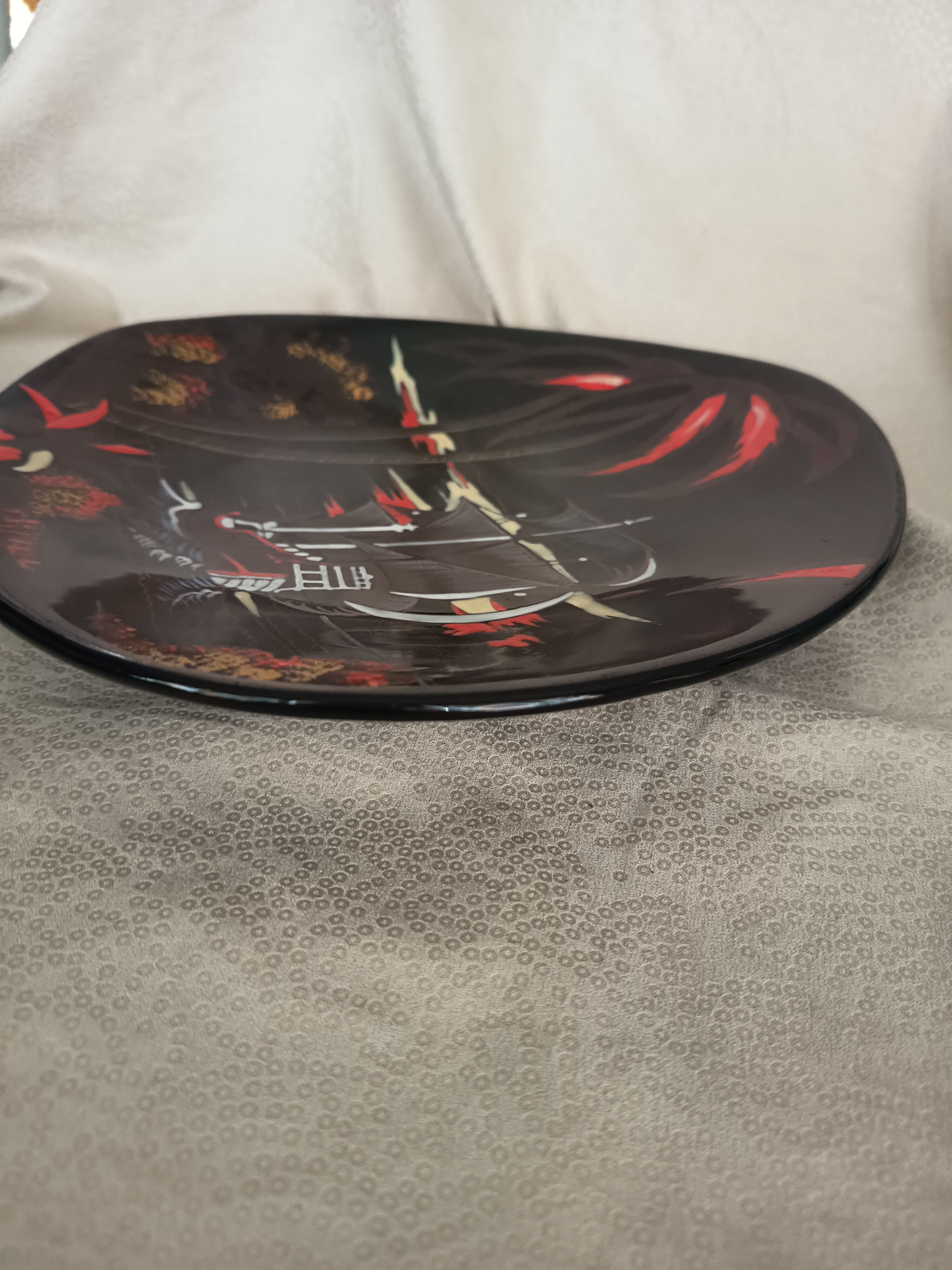 Longwy enamel plates