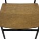 Chaise Auping Carrelle Vintage Bois et Métal design années 50