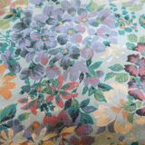 Double-sided floral cushion