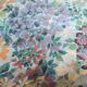 Double-sided floral cushion