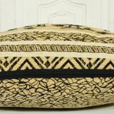 Ethnic velvet elephant cushion