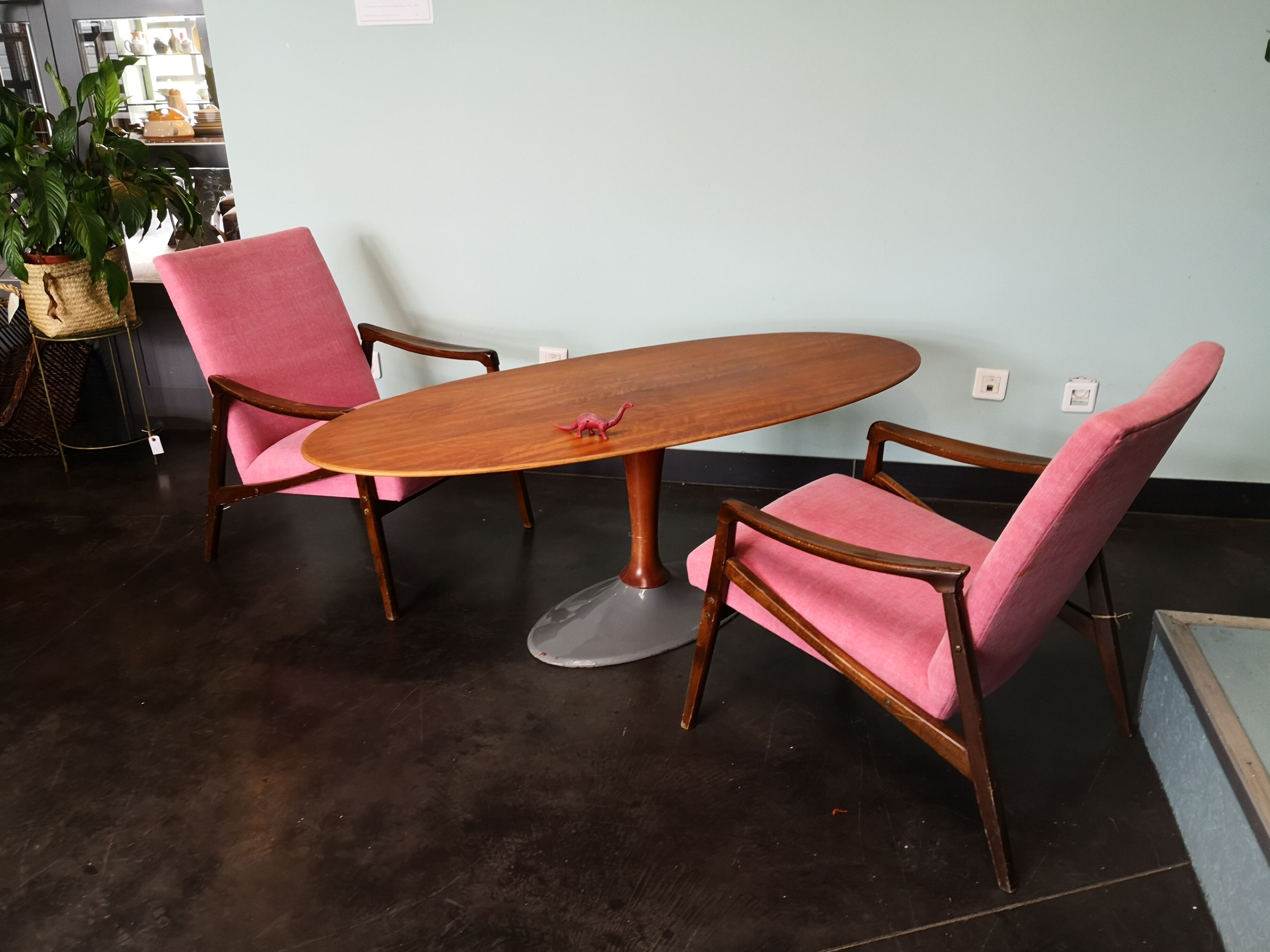 Vintage coffee table, Czech 1960